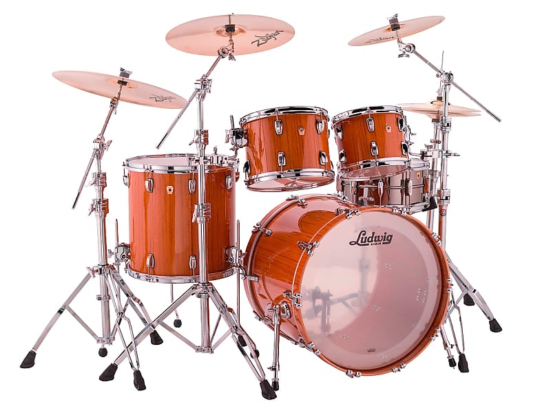 Ludwig Classic Maple Exotic Mod Outfit 8x10 / 9x12 / 16x16 / 18x22" Drum Set image 1