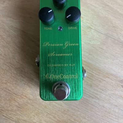 Reverb.com listing, price, conditions, and images for one-control-persian-green-screamer