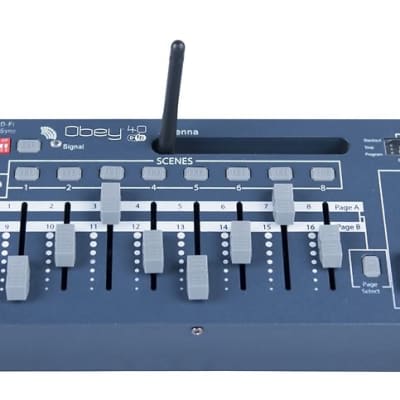 Chauvet DJ Obey 40 D-Fi 2.4 Wireless DMX Lighting Controller D-Fi & MIDI image 4