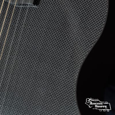 McPherson Blackout Carbon Fiber Sable Standard Top Acoustic Guitar w/ Evo Frets and Black Gotoh Tuners w/ LR Baggs Pickup #2242 image 2