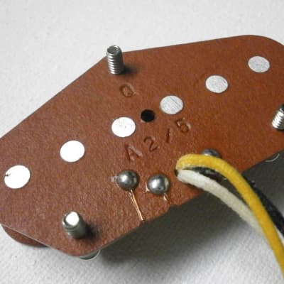 Telecaster Bridge Coil Tapped Pickup Hand Wound A2/5 Fits Fender Vintage Hot by Q pickups image 3