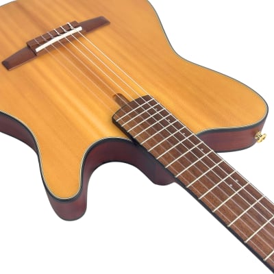 Ibanez FRH Series FRH10N Acoustic-Electric Natural Flat image 10