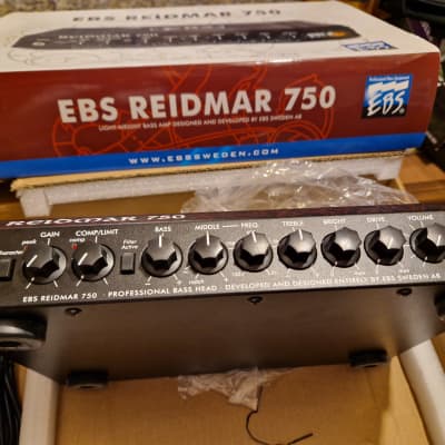 EBS Reidmar 750-Watt Bass Head 2010s - Black image 1
