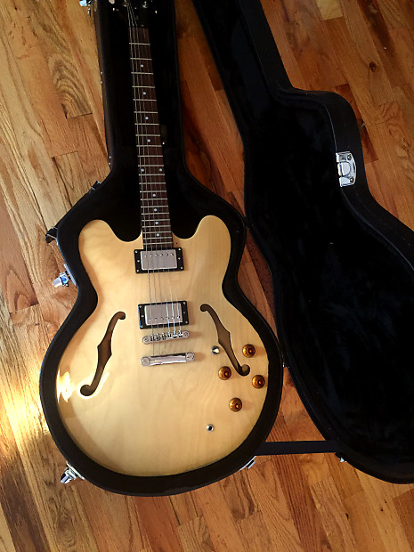 Epiphone Dot Natural Blonde