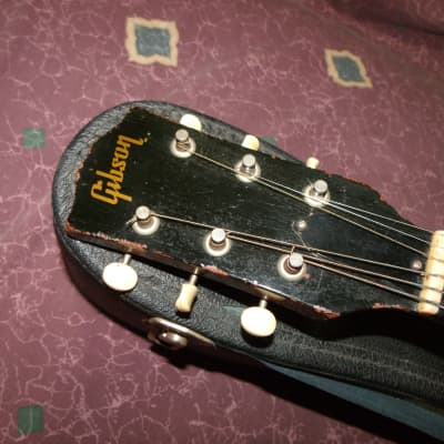 Vintage 1960 Gibson LG-2 3/4 Acoustic Guitar no cracks/repairs image 3