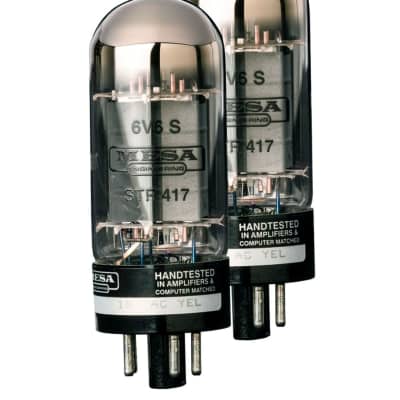 Mesa Boogie 6L6 gc str 440 power tubes matched set match | Reverb