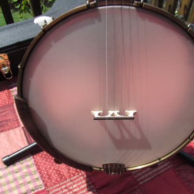 OME Tupelo Banjo 12” Head, maple rim, with Armrest.  Very woody sound! image 3