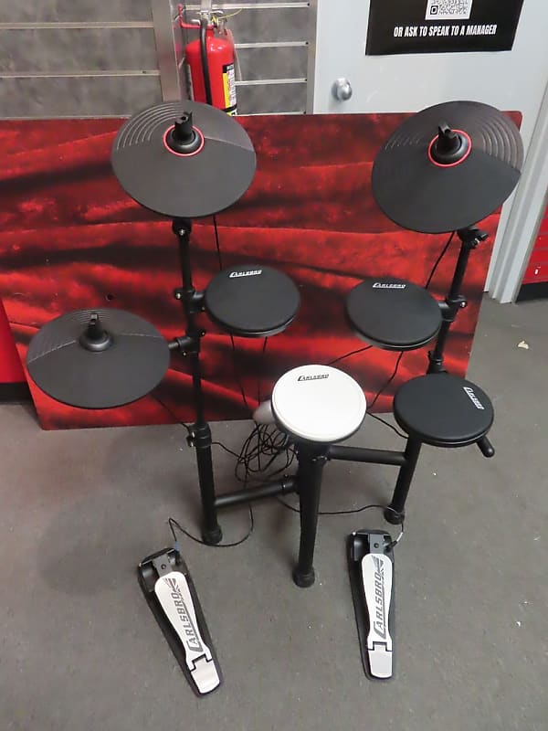 Carlsbro CSD120 Electronic Drum Kit Electronic Drum Set Reverb