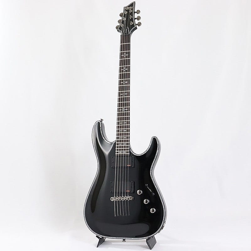 SCHECTER C-1 HellRaiser [AD-C-1-HR] (BLK) | Reverb