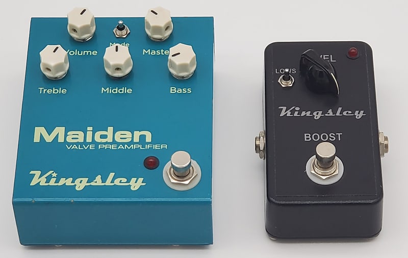 Kingsley Maiden D (Dumble) V1 plus Kingsley EQ Lift Boost Reverb