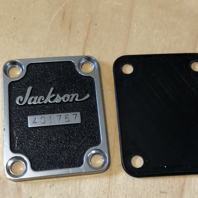 1994 Made in Japan Jackson Professional Fusion HH Neckplate Neck Plate image 3