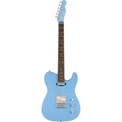 Fender Aerodyne Special Telecaster Electric Guitar Rosewood, California Blue image 3