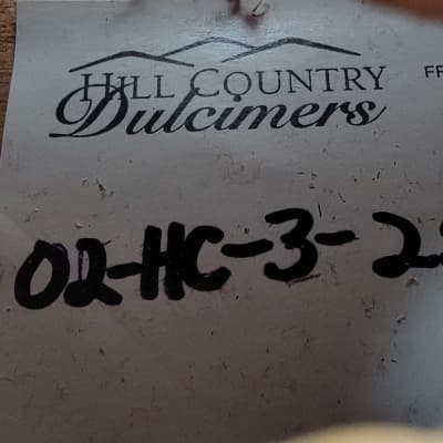 Vintage Handcrafted Hill Country Dulcimer Fredericksburg TX ~ Hummingbird image 8