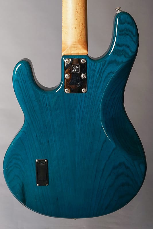 Ernie Ball Music Man Stingray 4 2EQ 1996 - Trans Teal