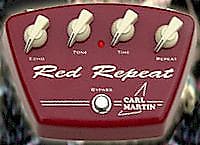 Carl Martin Red Repeat Pedal - Carl Martin Red Repeat Delay image 1