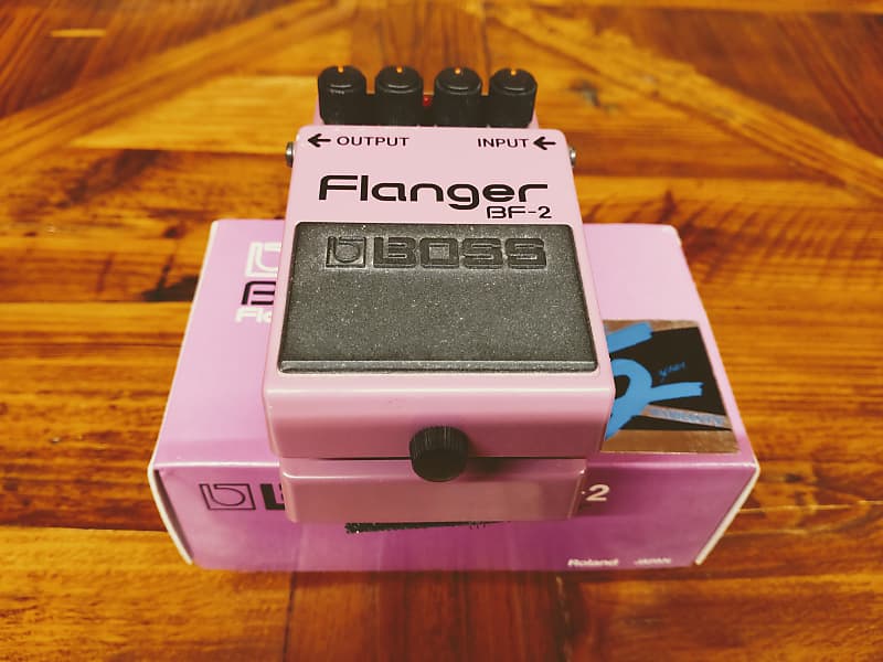 Boss BF-2 Flanger 1980-1984 (Black Label) Made In Japan
