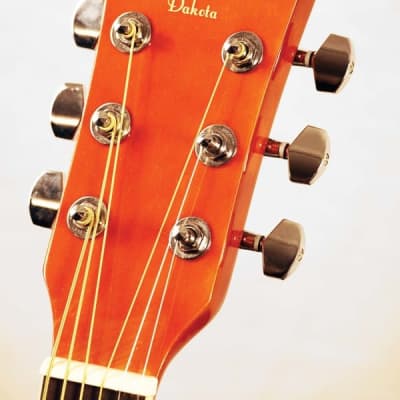 Indiana IDA-CB Dakota 39 Series Concert Shape Spruce Top 6-String Acoustic Guitar image 9