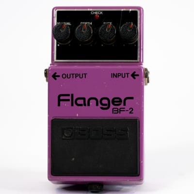 1986 Boss BF-2 Flanger Guitar Effect Pedal - Made In Japan - Green Label for sale