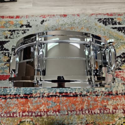 Gretsch G4160 Chrome Over Brass 14x5" 8-Lug Snare Drum image 7