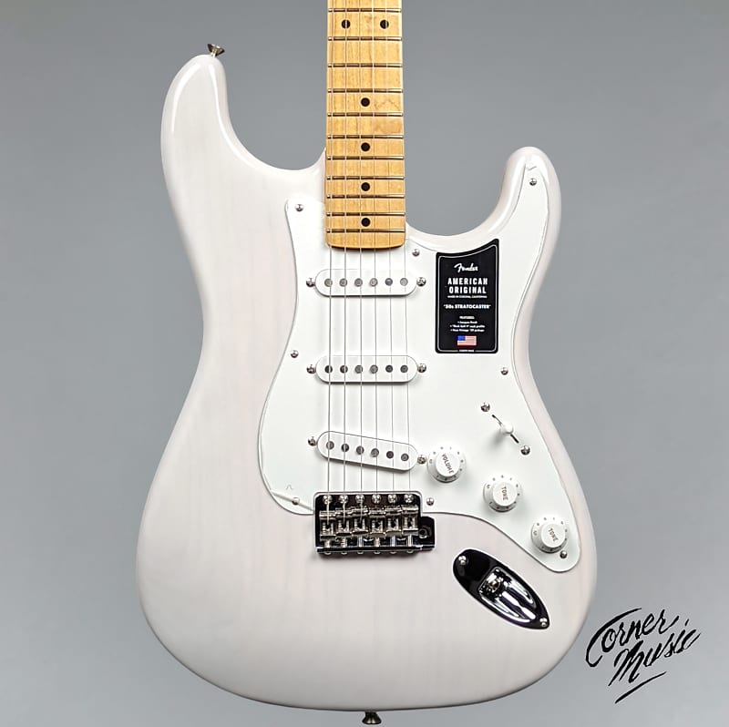 Fender American Original ‘50s Stratocaster 2022 - White Blonde image 1