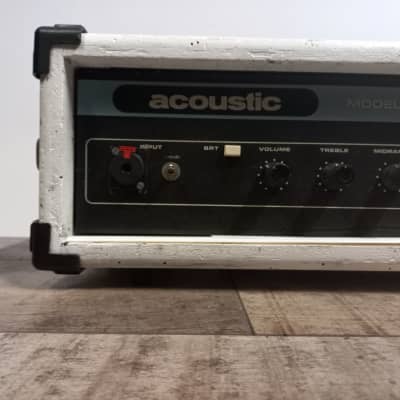 Acoustic  Control Corp 220  bass head amplifier White image 4