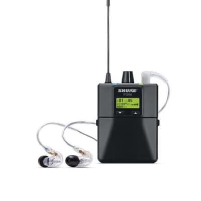 Shure PSM 300 In-Ear Monitoring Wireless  System with SE215-CL Earphones (Band G20) (Used/Mint) image 2