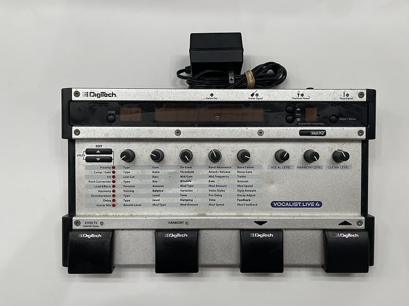 Degitech VOCALIST LIVE4 ボーカル用エフェクター Degitech VOCALIST LIVE4 ボーカル用エフェクター （Digitech