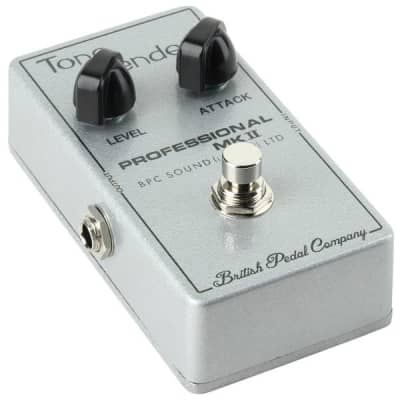 British Pedal Company Compact Series Professional MKII OC81D Tone Bender Silver Hammer image 7