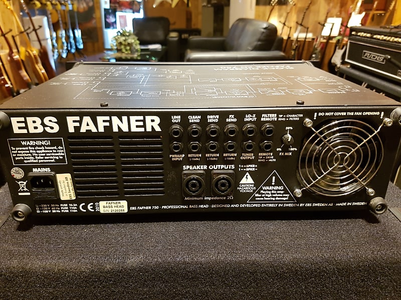 EBS Fafner 2 XD 750 Extreme Edition Bass Guitar Amp