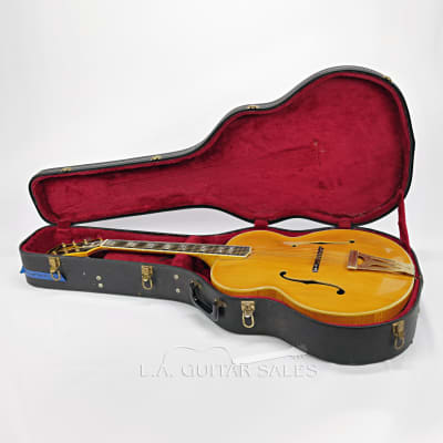 Gibson Super 400 Blonde Vintage 1939 With Original Case @ LA Guitar Sales image 12