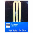 Seymour Duncan SHR-1b Hot Rails for Strat Guitar Bridge Pickup Cream 1120502-C