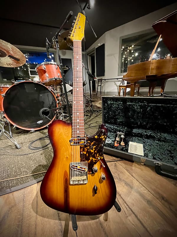 Asher T Deluxe 2020 - Tobacco Burst image 1
