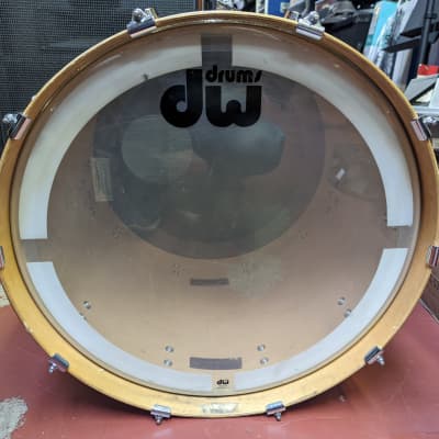 Pacific By Drum Workshop Made In Mexico 18 x 22" Tobacco Sunburst Fade Bass Drum - Sounds Great! image 7