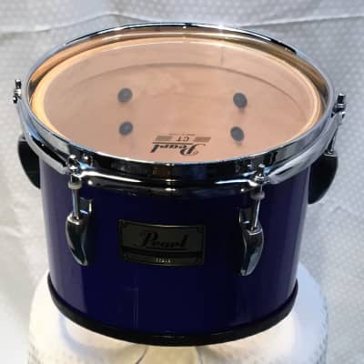 Pearl Championship Series 10" Marching Tom, Aurora Blue (New Old Stock, 2008) image 3