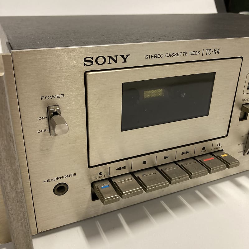 Sony TC-K4 Cassette Recorder | Reverb Sony TC-K4 Cassette Recorder | Reverb