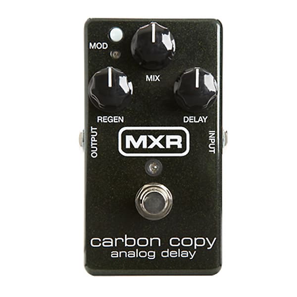 MXR M169 Carbon Copy Analog Delay Guitar Effects Pedal image 1