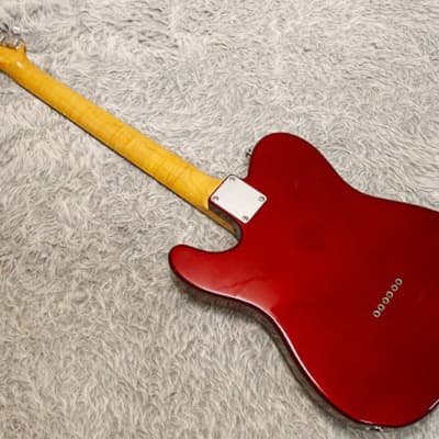 GrassRoots Telecaster G-TE-50R Old Candy Red Beautiful Maple Neck