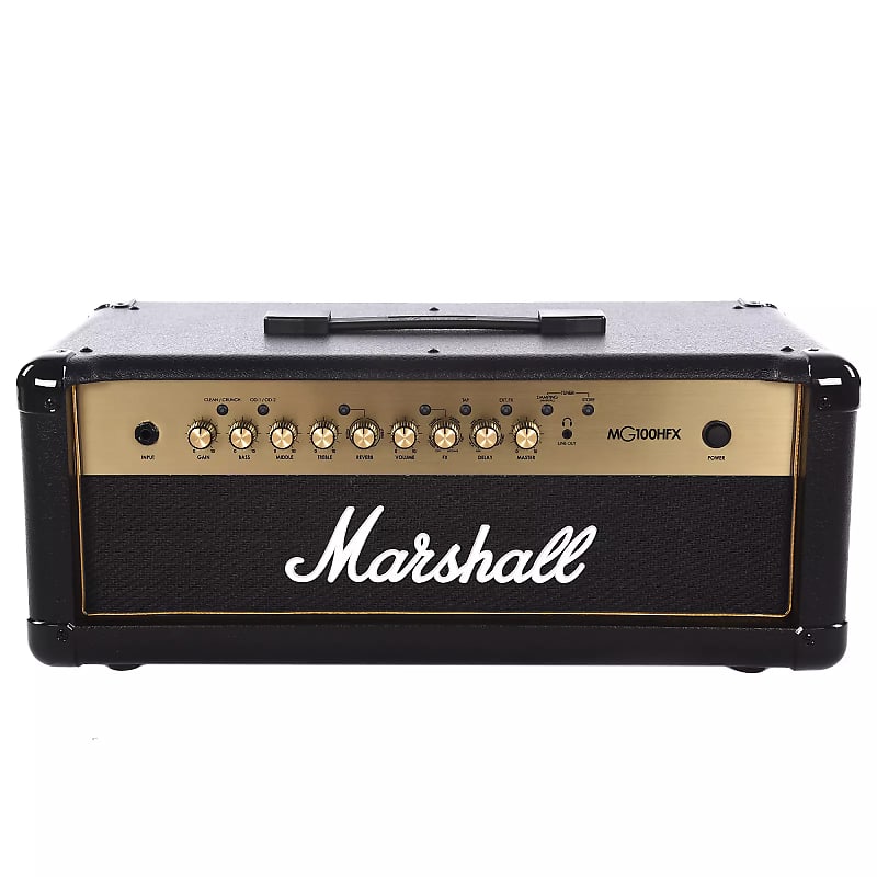 Marshall MG Gold MG100HGFX 4-Channel 100-Watt Solid State Guitar Amp Head  image 1
