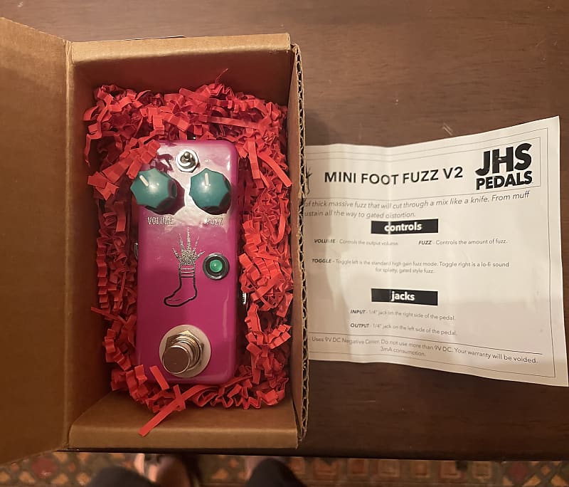 JHS Mini Foot Fuzz V2