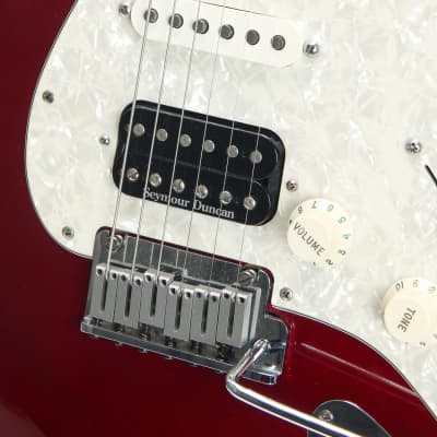 Fender California Fat Stratocaster HSS Candy Apple Red (1997) image 6