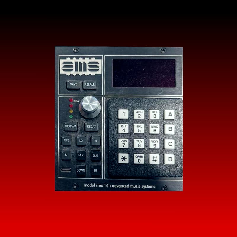 AMS RMX16 500 Series Classic Digital Reverb Module • Tested • Reverb