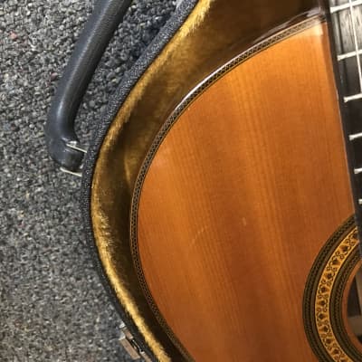 Yamaha G-245S vintage classical guitar made in Taiwan early 1980s in excellent condition with original vintage hard case . image 9