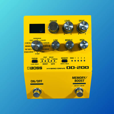 Boss OD-200 Overdrive | Reverb