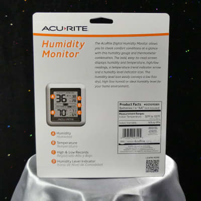 Hygrometer Thermometer - Acurite Digital Humidity Gauge and