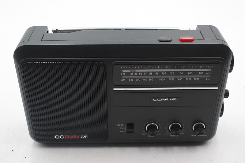 C. CRANE CC Radio EP Long Range AM/FM Portable Radio Reverb UK