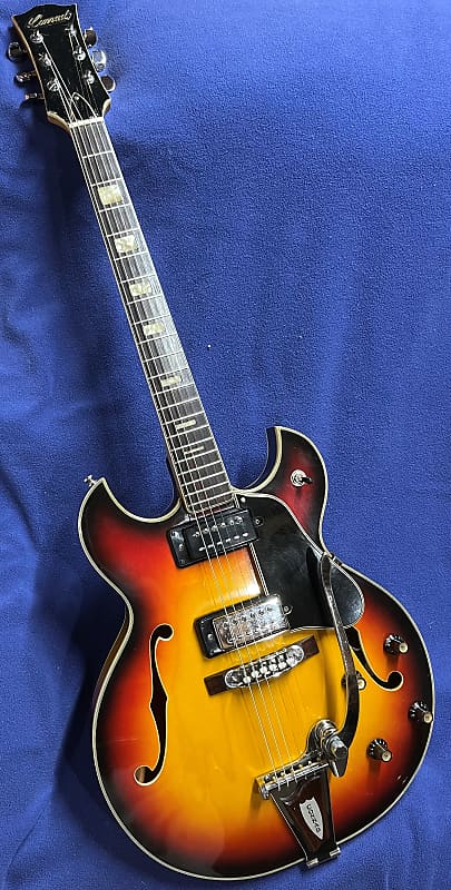 Conrad Semi Hollow 335 style Electric Guitar 60's to 70's image 1