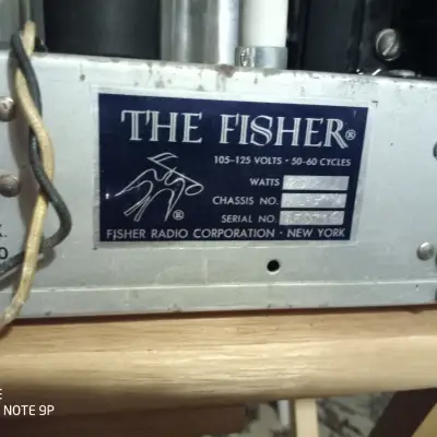 Hi-Fi 1959 Fisher Custom Electra Deluxe (K-15) Tube Receiver 45 Watts Monoblock image 5