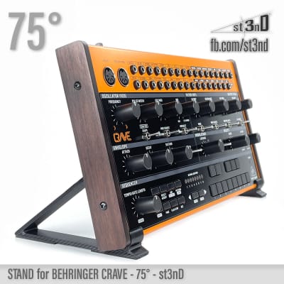 STAND for BEHRINGER CRAVE - 75° - 3D Printed - 100% satisfaction