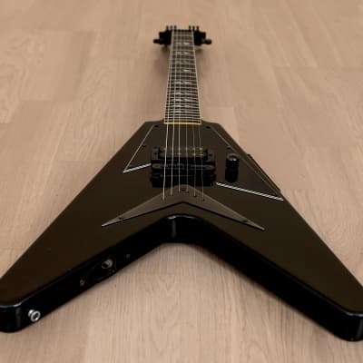 1989 Gibson V90 Flying V Vintage Electric Guitar, Ebony w/ | Reverb