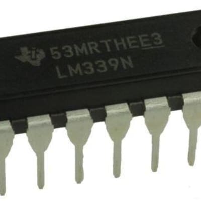 LM339N LM339 - Low Power Quad Voltage Comparators - 1 image 1